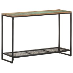 Mesa consola de madera maciza reciclada 110x35x75 cm en Mesas auxiliares | Comprar online en Foru.es