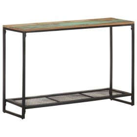 Mesa consola de madera maciza reciclada 110x35x75 cm en Mesas auxiliares | Comprar online en Foru.es