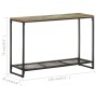 Mesa consola de madera maciza reciclada 110x35x75 cm en Mesas auxiliares | Comprar online en Foru.es