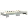 Sofá cama nido con colchón terciopelo gris claro 90x190 cm de vidaXL, Camas y somieres - Ref: Foro24-3197100, Precio: 406,71 ...