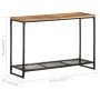Mesa consola de madera maciza de acacia 110x35x75 cm en Mesas auxiliares | Comprar online en Foru.es