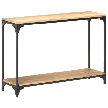Mesa consola de madera maciza de mango 110x30x75 cm en Mesas auxiliares | Comprar online en Foru.es