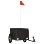 Remolque para bicicleta hierro negro 30 kg de vidaXL, Remolques para bicicletas - Ref: Foro24-94080, Precio: 83,09 €, Descuen...