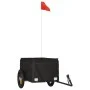 Remolque para bicicleta hierro negro 30 kg de vidaXL, Remolques para bicicletas - Ref: Foro24-94080, Precio: 81,89 €, Descuen...
