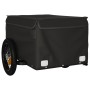 Remolque para bicicleta hierro negro 30 kg de vidaXL, Remolques para bicicletas - Ref: Foro24-94080, Precio: 83,09 €, Descuen...