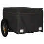 Remolque para bicicleta hierro negro 30 kg de vidaXL, Remolques para bicicletas - Ref: Foro24-94080, Precio: 81,89 €, Descuen...