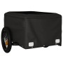 Remolque para bicicleta hierro negro 30 kg de vidaXL, Remolques para bicicletas - Ref: Foro24-94080, Precio: 83,09 €, Descuen...