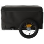 Remolque para bicicleta hierro negro 30 kg de vidaXL, Remolques para bicicletas - Ref: Foro24-94080, Precio: 83,09 €, Descuen...