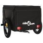 Remolque para bicicleta hierro negro 30 kg de vidaXL, Remolques para bicicletas - Ref: Foro24-94080, Precio: 83,09 €, Descuen...