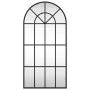Espejo de pared arco de hierro negro 40x80 cm de vidaXL, Espejos - Ref: Foro24-358625, Precio: 61,88 €, Descuento: %