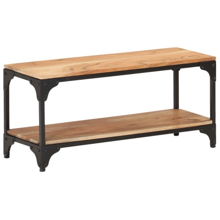 Mesa de centro de madera maciza de acacia 90x30x40 cm en Mesas de centro | Comprar online en Foru.es