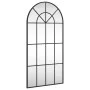 Espejo de pared arco de hierro negro 50x100 cm de vidaXL, Espejos - Ref: Foro24-358626, Precio: 76,96 €, Descuento: %