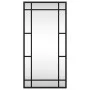 Espejo de pared rectangular de hierro negro 30x60 cm de vidaXL, Espejos - Ref: Foro24-358628, Precio: 43,15 €, Descuento: %