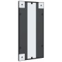 Espejo de pared rectangular de hierro negro 30x60 cm de vidaXL, Espejos - Ref: Foro24-358628, Precio: 44,03 €, Descuento: %