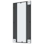 Espejo de pared rectangular de hierro negro 40x80 cm de vidaXL, Espejos - Ref: Foro24-358629, Precio: 74,43 €, Descuento: %