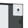 Espejo de pared rectangular de hierro negro 40x80 cm de vidaXL, Espejos - Ref: Foro24-358629, Precio: 70,02 €, Descuento: %