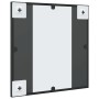Espejo de pared cuadrado de hierro negro 40x40 cm de vidaXL, Espejos - Ref: Foro24-358633, Precio: 43,10 €, Descuento: %