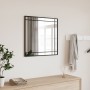 Espejo de pared cuadrado de hierro negro 60x60 cm de vidaXL, Espejos - Ref: Foro24-358635, Precio: 70,40 €, Descuento: %