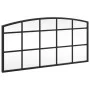 Espejo de pared arco de hierro negro 60x30 cm de vidaXL, Espejos - Ref: Foro24-358636, Precio: 49,31 €, Descuento: %