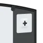 Espejo de pared arco de hierro negro 60x30 cm de vidaXL, Espejos - Ref: Foro24-358636, Precio: 49,31 €, Descuento: %