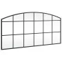 Espejo de pared arco de hierro negro 100x50 cm de vidaXL, Espejos - Ref: Foro24-358638, Precio: 82,59 €, Descuento: %