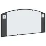 Espejo de pared arco de hierro negro 100x50 cm de vidaXL, Espejos - Ref: Foro24-358638, Precio: 82,59 €, Descuento: %