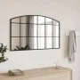 Espejo de pared arco de hierro negro 100x60 cm de vidaXL, Espejos - Ref: Foro24-358639, Precio: 85,74 €, Descuento: %