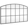 Espejo de pared arco de hierro negro 100x60 cm de vidaXL, Espejos - Ref: Foro24-358639, Precio: 85,74 €, Descuento: %