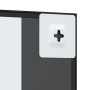 Espejo de pared rectangular de hierro negro 30x40 cm de vidaXL, Espejos - Ref: Foro24-358640, Precio: 45,81 €, Descuento: %