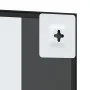 Espejo de pared rectangular de hierro negro 30x40 cm de vidaXL, Espejos - Ref: Foro24-358640, Precio: 44,75 €, Descuento: %