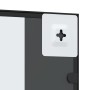 Espejo de pared rectangular de hierro negro 30x60 cm de vidaXL, Espejos - Ref: Foro24-358641, Precio: 50,77 €, Descuento: %