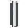Espejo de pared rectangular de hierro negro 30x80 cm de vidaXL, Espejos - Ref: Foro24-358642, Precio: 50,24 €, Descuento: %