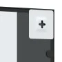 Espejo de pared rectangular de hierro negro 30x80 cm de vidaXL, Espejos - Ref: Foro24-358642, Precio: 50,24 €, Descuento: %