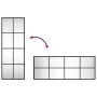 Espejo de pared rectangular de hierro negro 30x80 cm de vidaXL, Espejos - Ref: Foro24-358642, Precio: 50,24 €, Descuento: %