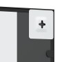 Espejo de pared rectangular de hierro negro 40x80 cm de vidaXL, Espejos - Ref: Foro24-358644, Precio: 58,93 €, Descuento: %