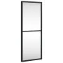 Espejo de pared rectangular de hierro negro 20x50 cm de vidaXL, Espejos - Ref: Foro24-358645, Precio: 32,28 €, Descuento: %
