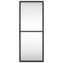 Espejo de pared rectangular de hierro negro 20x50 cm de vidaXL, Espejos - Ref: Foro24-358645, Precio: 32,28 €, Descuento: %