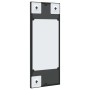 Espejo de pared rectangular de hierro negro 20x50 cm de vidaXL, Espejos - Ref: Foro24-358645, Precio: 33,15 €, Descuento: %