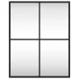 Espejo de pared rectangular de hierro negro 40x50 cm de vidaXL, Espejos - Ref: Foro24-358646, Precio: 53,82 €, Descuento: %