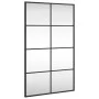 Espejo de pared rectangular de hierro negro 50x80 cm de vidaXL, Espejos - Ref: Foro24-358648, Precio: 69,64 €, Descuento: %