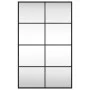 Espejo de pared rectangular de hierro negro 50x80 cm de vidaXL, Espejos - Ref: Foro24-358648, Precio: 69,64 €, Descuento: %