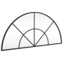Espejo de pared arco de hierro negro 80x40 cm de vidaXL, Espejos - Ref: Foro24-358651, Precio: 68,91 €, Descuento: %