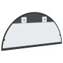 Espejo de pared arco de hierro negro 80x40 cm de vidaXL, Espejos - Ref: Foro24-358651, Precio: 68,91 €, Descuento: %