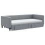 Sofá cama nido con cajones tela gris claro 90x200 cm de vidaXL, Camas y somieres - Ref: Foro24-3196632, Precio: 462,78 €, Des...