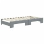 Sofá cama nido con cajones tela gris claro 100x200 cm de vidaXL, Camas y somieres - Ref: Foro24-3196637, Precio: 427,48 €, De...