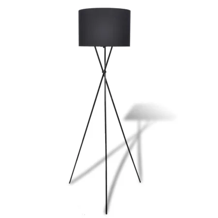 Floor lamp with black lampshade and support by vidaXL, Lamps - Ref: Foro24-240901, Price: 57,64 €, Discount: %