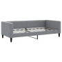 Sofá cama nido con cajones tela gris claro 90x190 cm de vidaXL, Camas y somieres - Ref: Foro24-3196642, Precio: 474,45 €, Des...