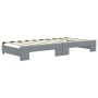 Sofá cama nido con cajones tela gris claro 90x190 cm de vidaXL, Camas y somieres - Ref: Foro24-3196642, Precio: 474,45 €, Des...