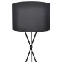 Lámpara de pie con pantalla y soporte negra de vidaXL, Lámparas - Ref: Foro24-240901, Precio: 57,64 €, Descuento: %