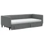 Trundle sofa bed with drawers dark gray fabric 90x190 cm by vidaXL, Beds and slatted bases - Ref: Foro24-3196643, Price: 464,...